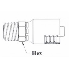 1/4 X 1/8 MALE PIPE NPT